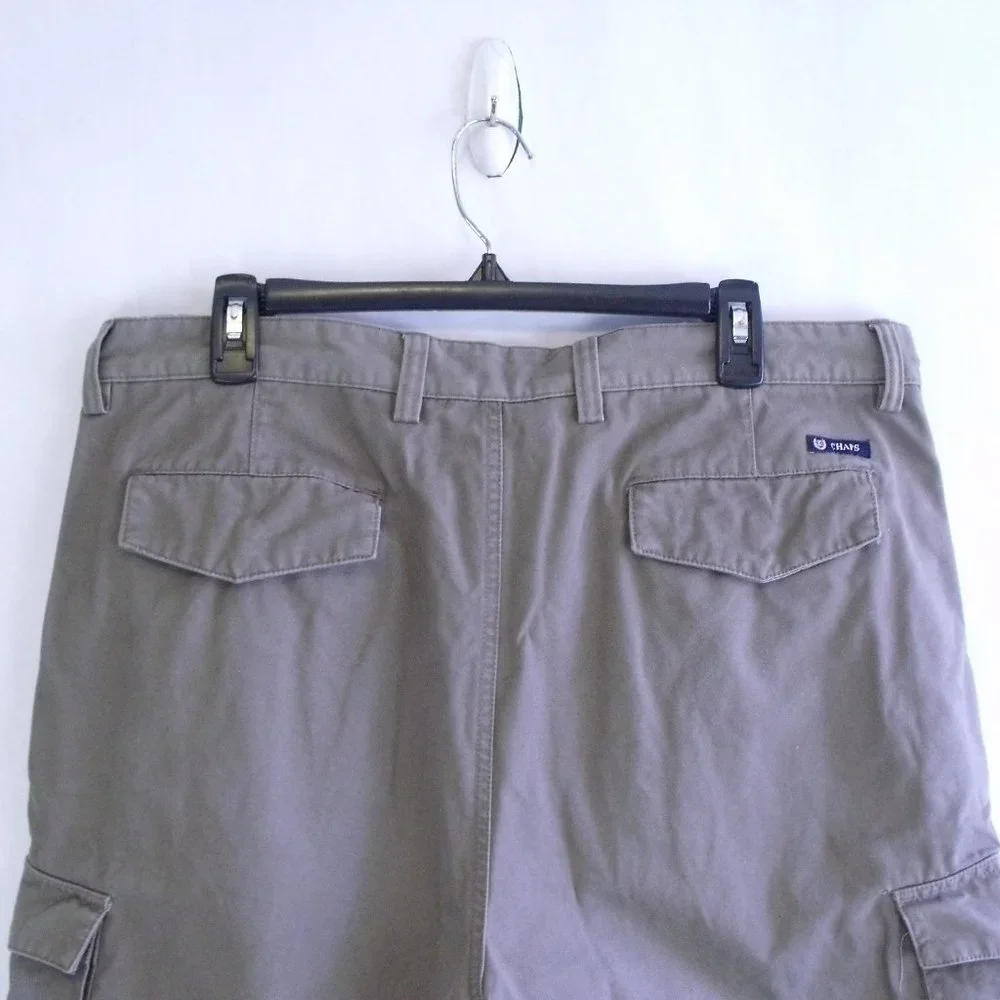Chaps Brown Khaki Cargo Shorts